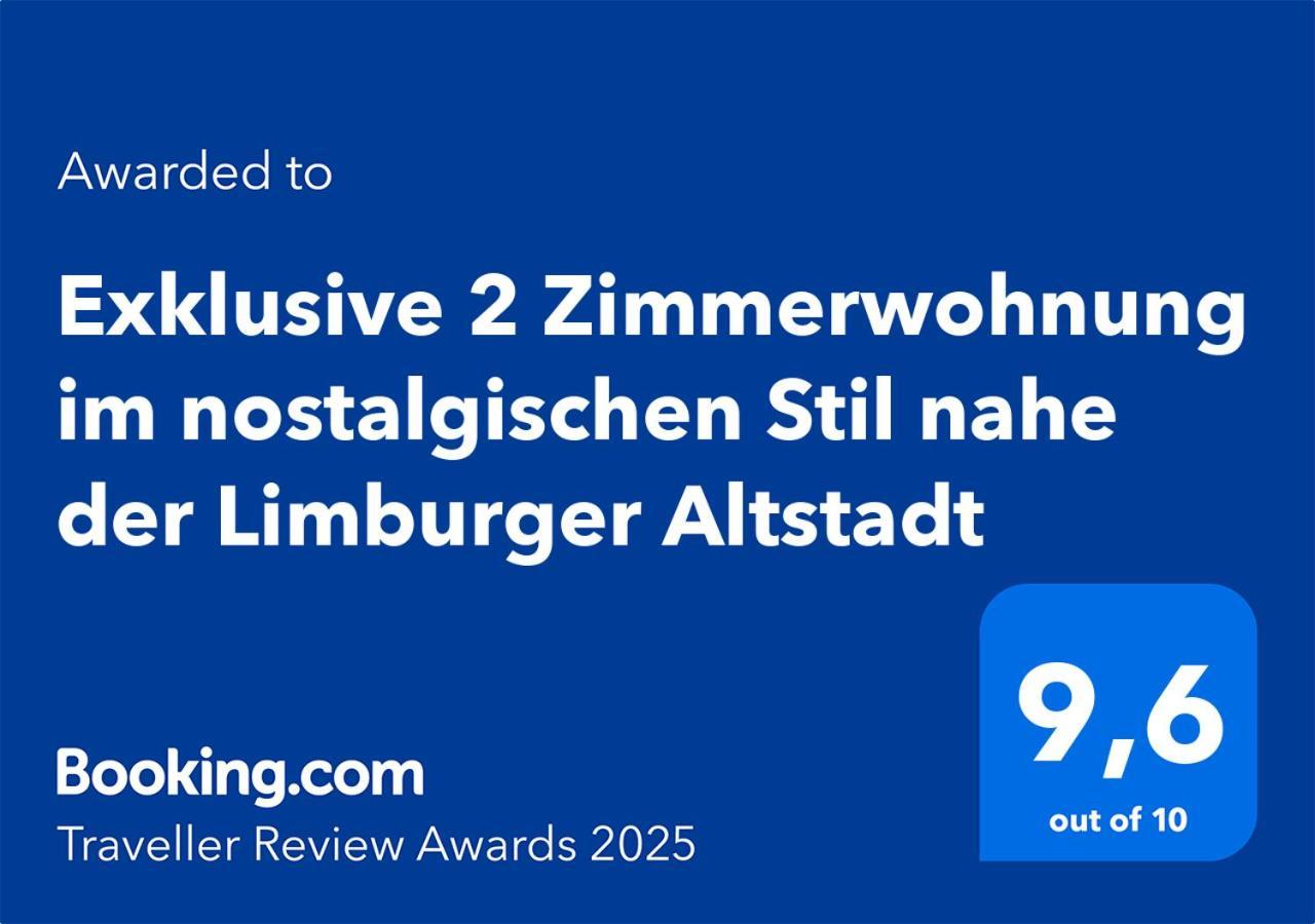 Exklusive 2 Zimmerwohnung Im Nostalgischen Stil Nahe Der Limburger Altstadt Limburg an der Lahn Exteriör bild